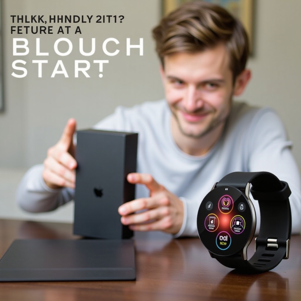 how to set up itouch sport smart watch