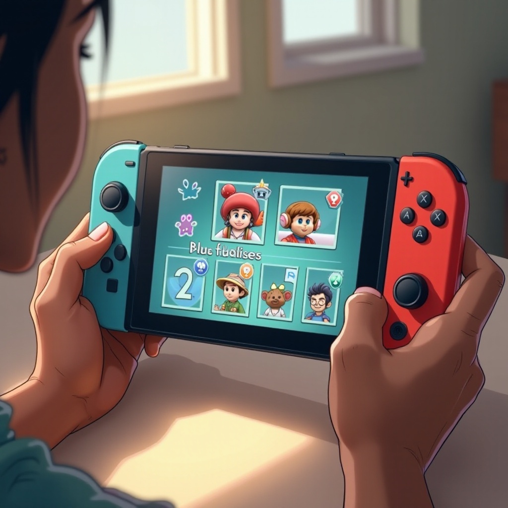 how to switch profile on switch