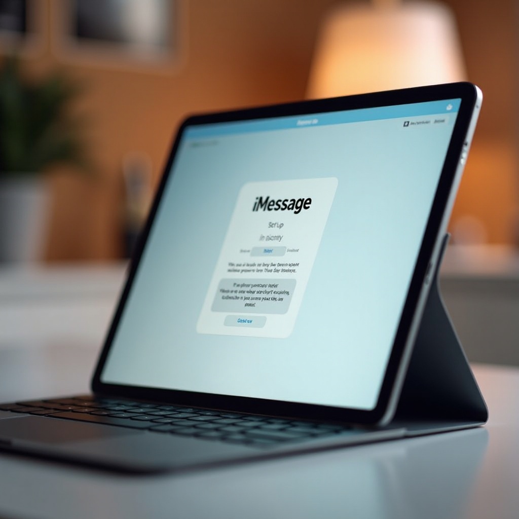 how to turn imessage on ipad