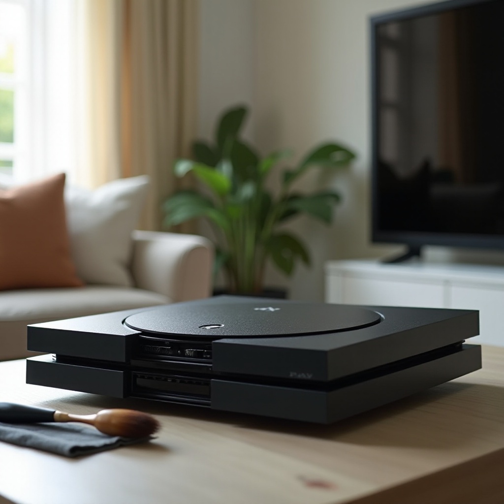 playstation 4 cleaning